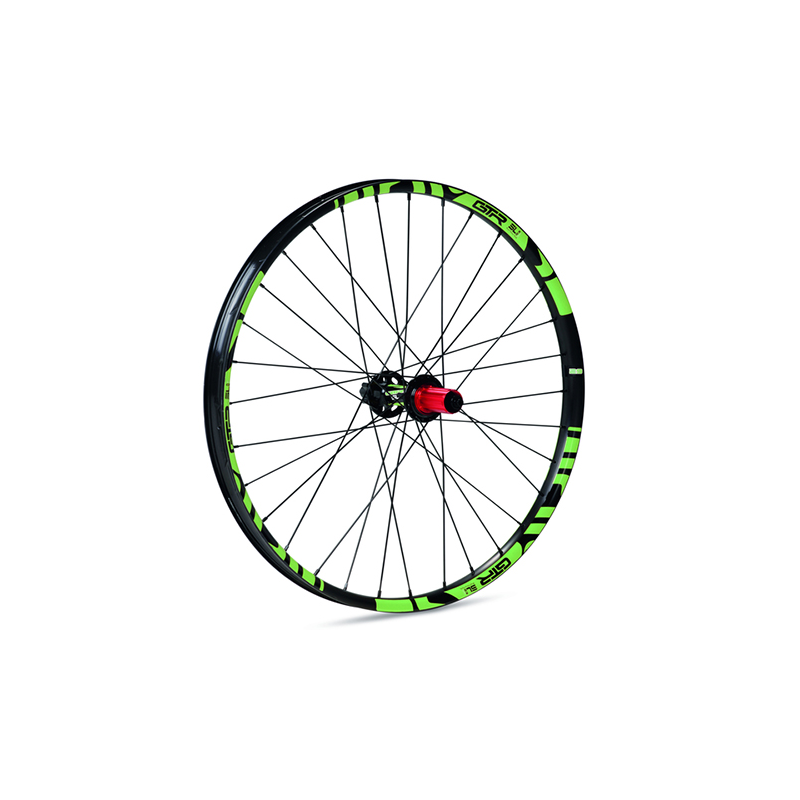 Rueda trasera 27.5 gtr sl23 boost plus verde sh 6t