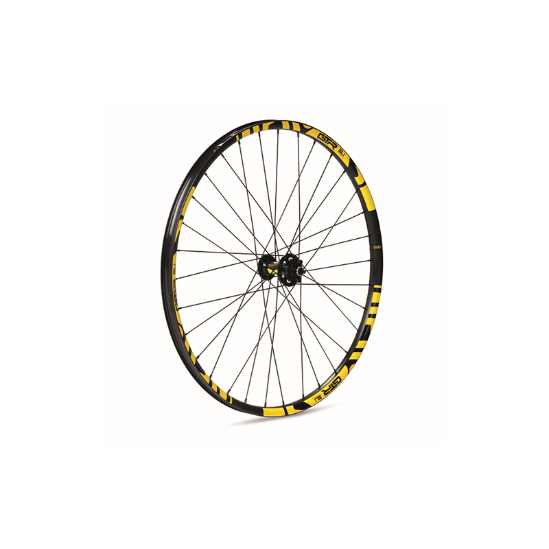 Rueda delantera 27.5 gtr sl23 boost amarilla 6t