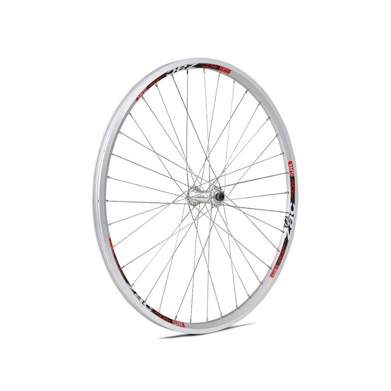 Rueda delantera zac 26" plata r-inox