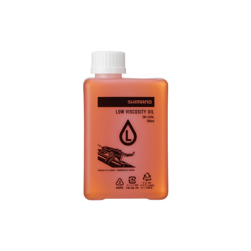 Aceite mineral hidraulico de baja viscosidad 500ml shimano