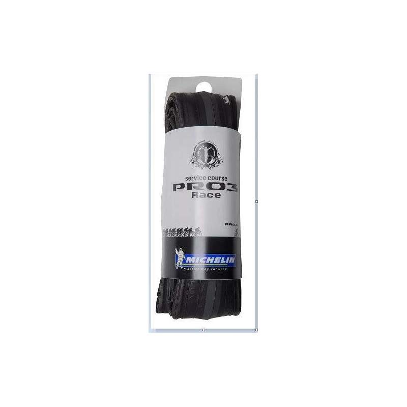 Cubierta 700x23 pro 3 service course negra-gris *