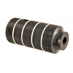 Jgo. apoyapies bmx-freestyl aluminio negro d.14mm