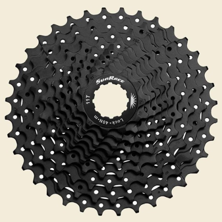 Cassette 11-36 10v sunrace negro