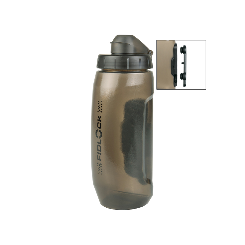 Bidon 590ml transparente c- conexión magnetica