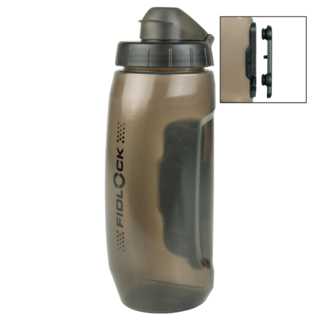 Bidon 590ml transparente c- conexión magnetica