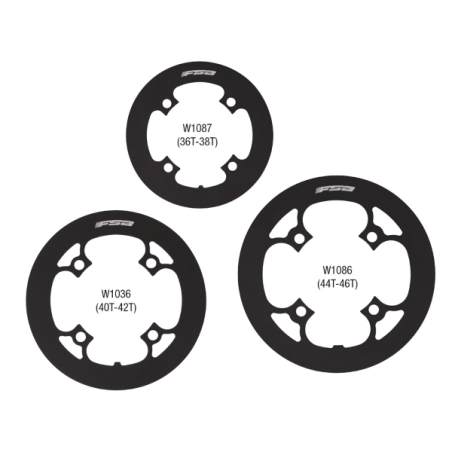 Potector de plato-cadena fsa w1087 e-bike 36-38d aluminio