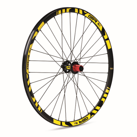 Rueda trasera 29 gtr sl20 amarilla shimano