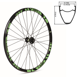 Rueda delantera 29 gtr sl20 verde 6t