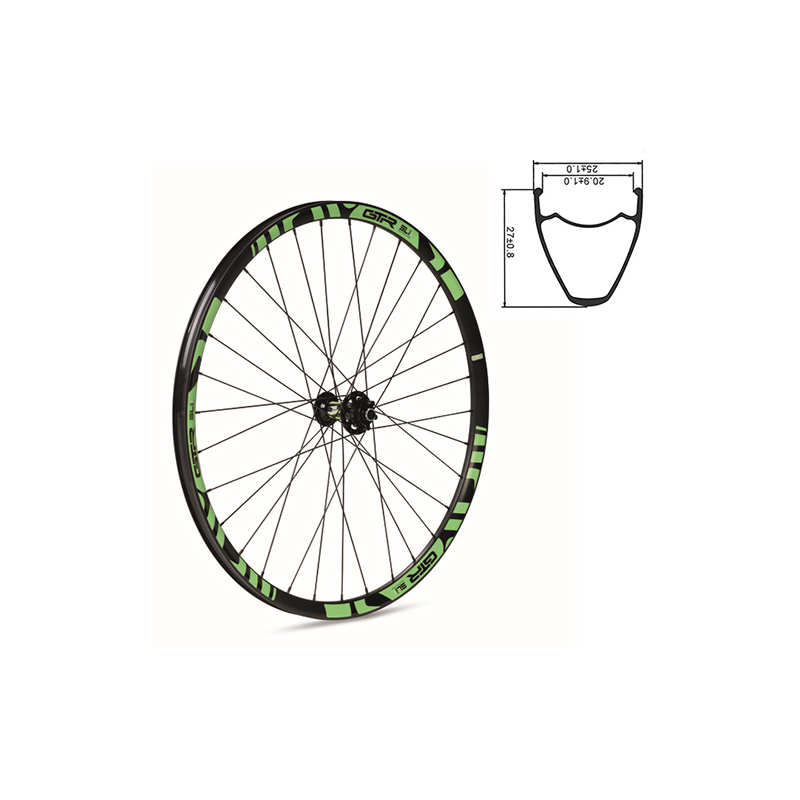 Rueda delantera 29 gtr sl20 verde 6t