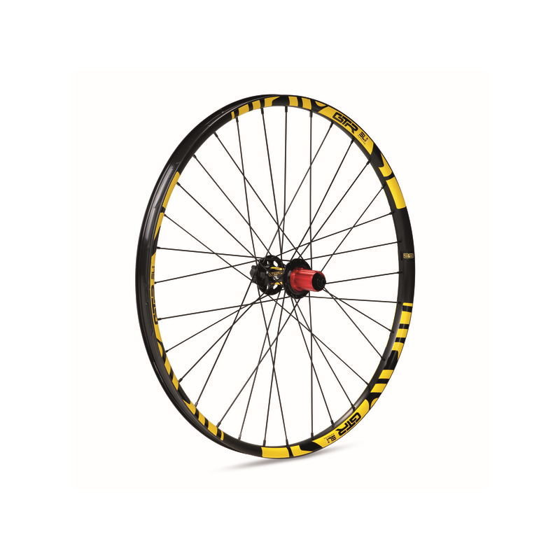 Rueda trasera 29  gtr sl23 amarilla shimano