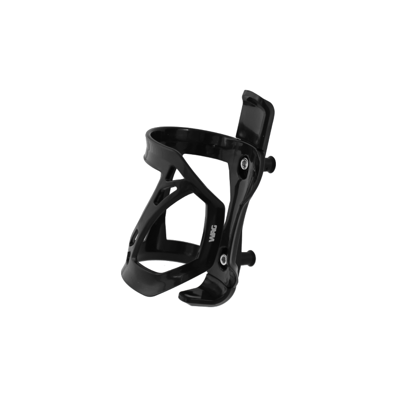 Portabidon lateral reversible snap negro brillante wag