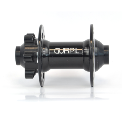 Buje delantero negro disco 6t 32t 15x100