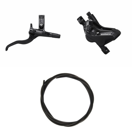 Freno trasero bl-m4100+br-mt420 4 pistones + latiguillo