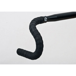 Cinta manillar bike ribbon corcho negra moteado