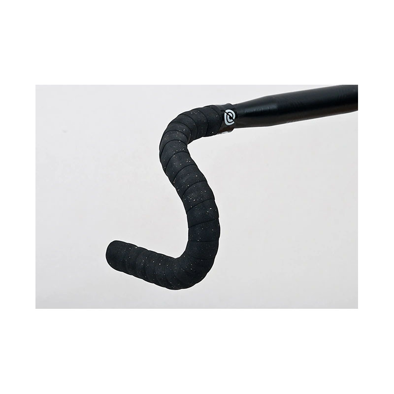Cinta manillar bike ribbon corcho negra moteado