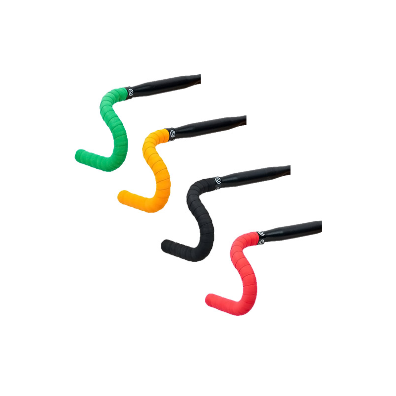 Cinta manillar bike ribbon corcho negra moteado