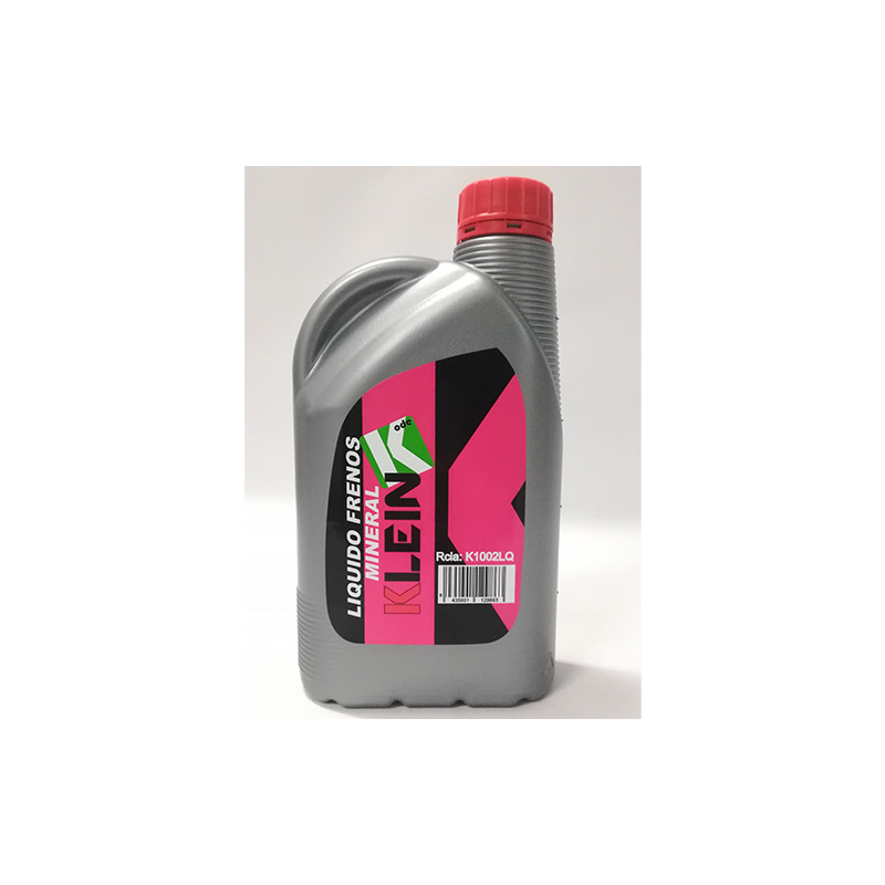 Liquido de frenos mineral rojo klein 1 litro
