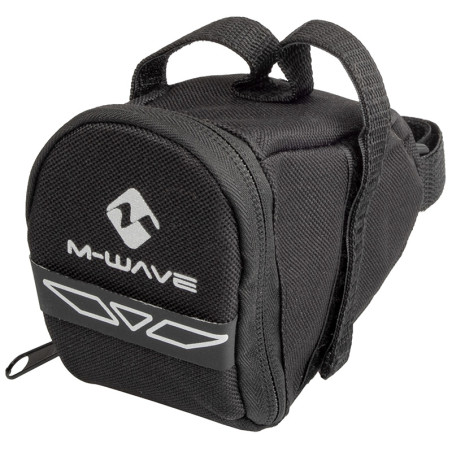 Bolsa sillin porta camaras m-wave 3 velcros negra