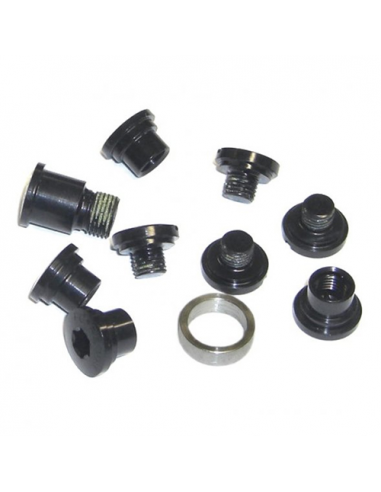 Jgo tornillos  de plato macho+hembra+esp.neg torx