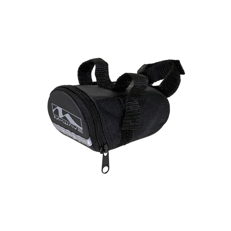Bolsa sillin porta camaras m-wave 3 velcros negra