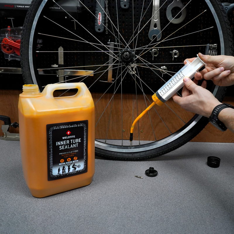 Liquido sellante weldtite 5l para camaras