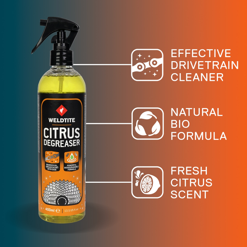 Desengrasante weldtite citrus limon 400 ml