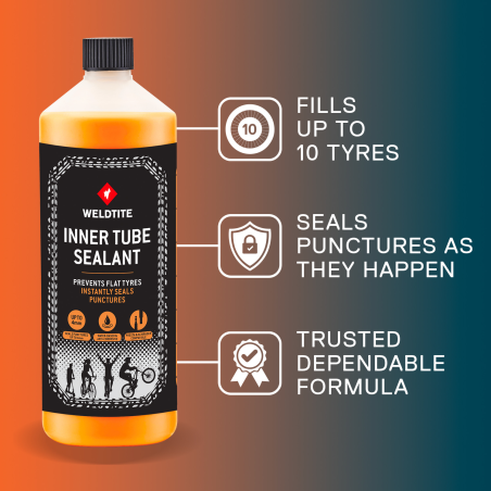 Liquido sellante weldtite 1l para camaras