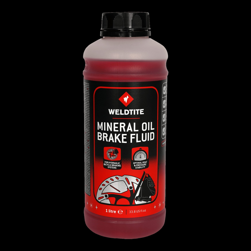 Líquido de frenos weldtite mineral para frenos hid