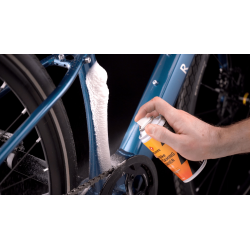 Limpiador espumoso seco para bicicletas eléctricas