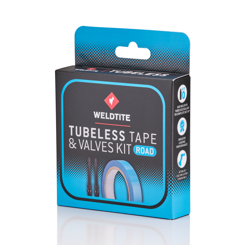 Cinta tubeless 19mm de 10m + 2 valvulas tbls 55mm