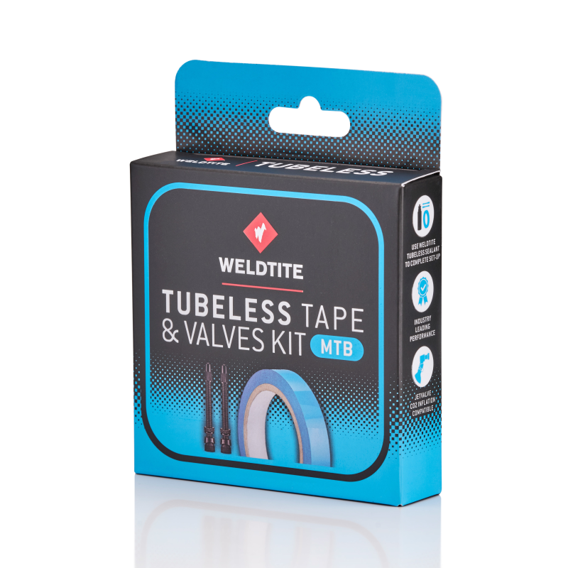 Cinta tubeless 24mm de 10m + 2 valvulas tbls 55mm