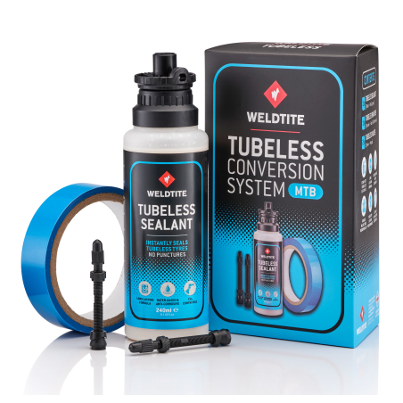 Kit conversión para tubeless weldtite  mtb 26-29