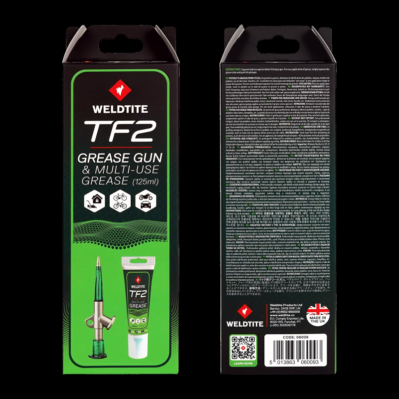 Pistola aplicadora tf2 + tubo grasa multiuso 125ml