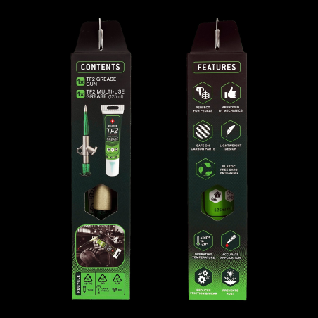 Pistola aplicadora tf2 + tubo grasa multiuso 125ml