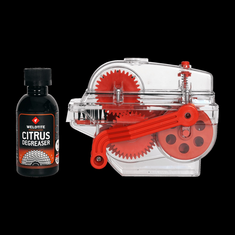 Maquina limpiacadenas pro + liquido desengrasante