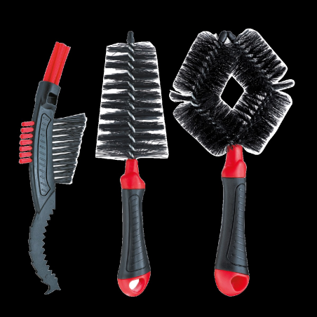 Kit cepillos weldtite limpia bicicletas