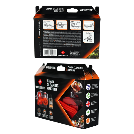 Maquina limpiacadenas pro + liquido desengrasante