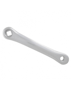 Biela izda alu plata 170mm rombo