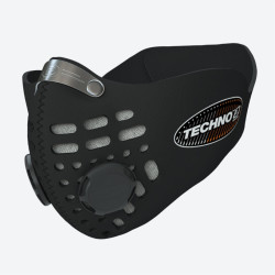 Máscara techno negra talla m