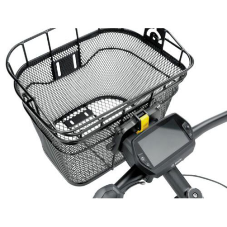 Cesta delantera con soporte desmontable e-bike