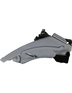 Desviador sunrace mtb fdm300 3x7/8v dual abraz