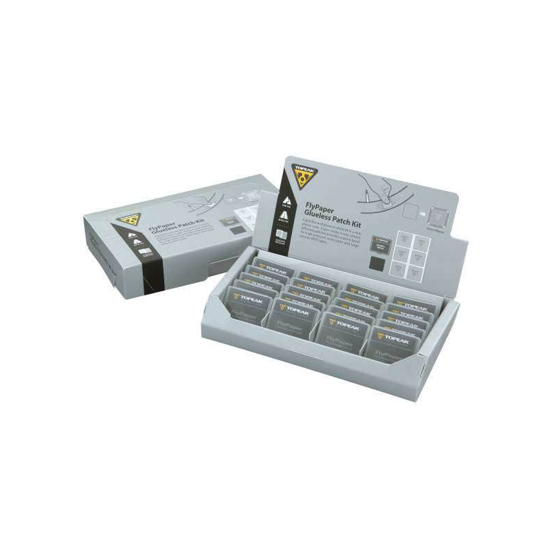 Expositor de 20 kits de (6) parches auto adhesivos