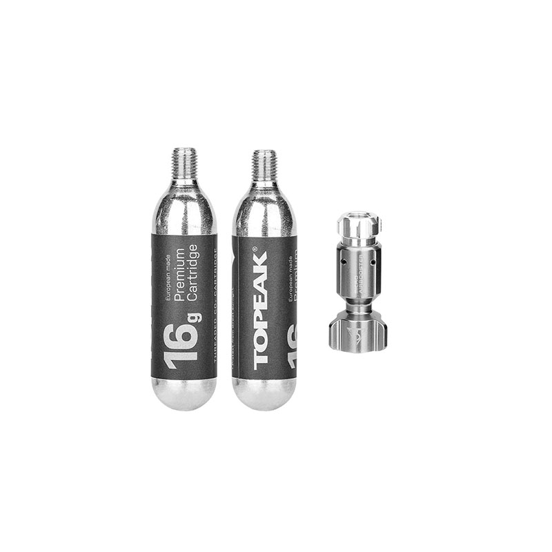 Soporte ninja co2 + bombonas y regulador