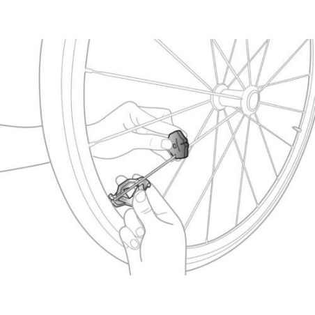 Llave de radios duospoke wrench m7-m9