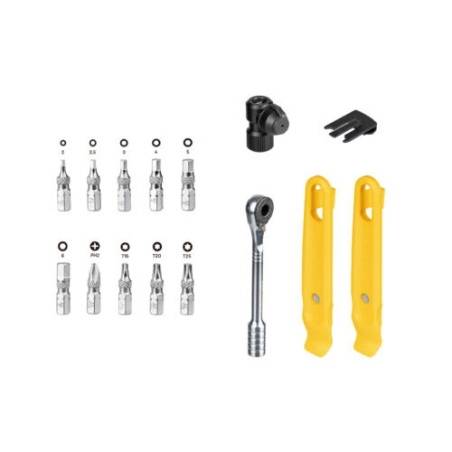 Bote porta herramientas + herramientas escape tool