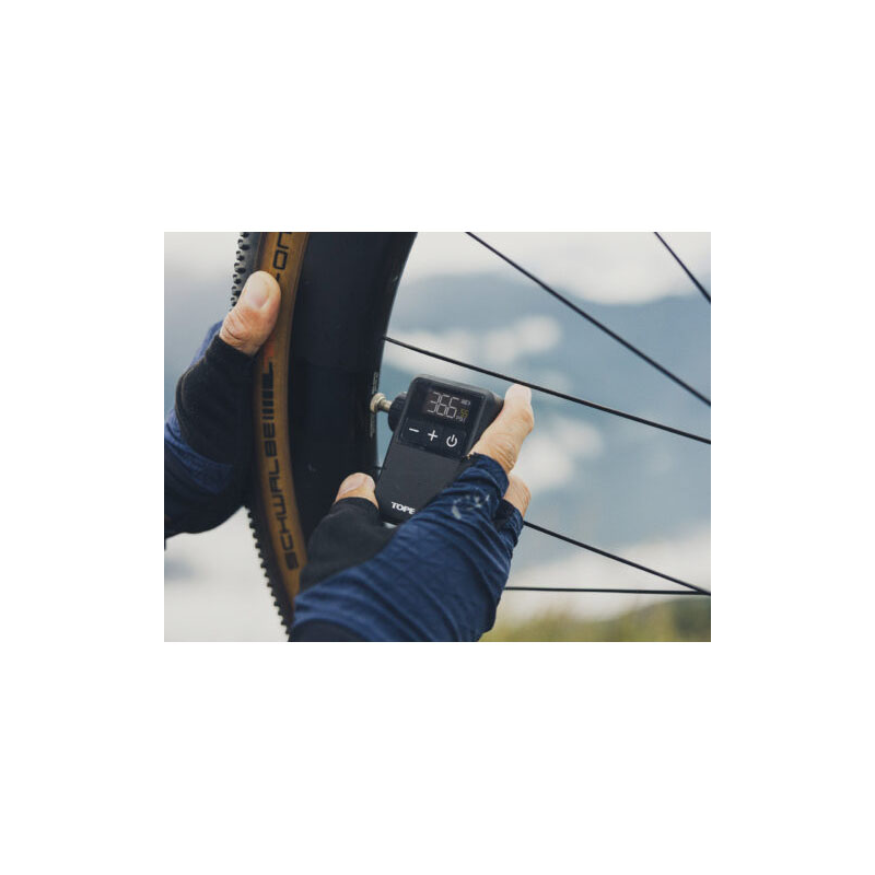 Mini compresor e-booster digital (8 bar-120 psi) topeak