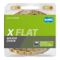 Cadena kmc cera x-flat oro x 126l 12-13v