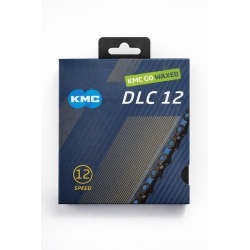 Cadena kmc 12v dlc12 negra-negr wax 126p