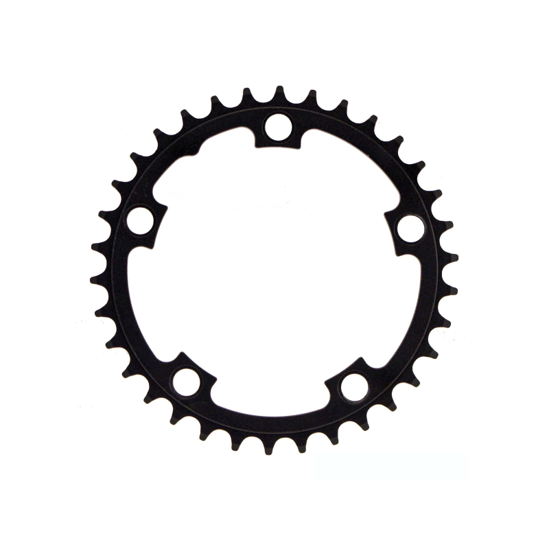 Plato 39dd sunrace bcd130mm alu negro 5 brazos 2x1