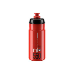 Bidon elite jet 550ml rojo...